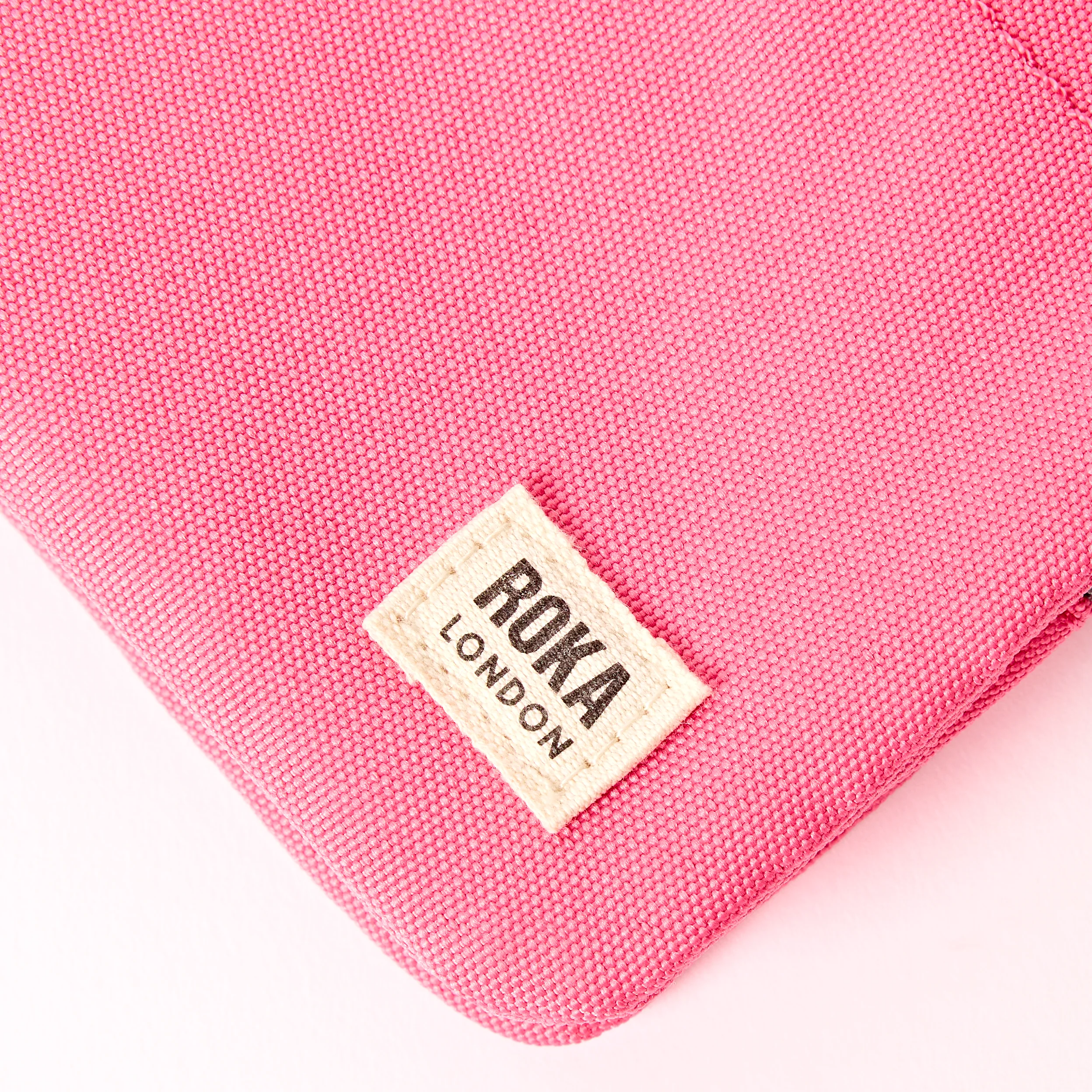 Carnaby Wallet in Pink Lemonade Recycled Canvas - Image 8