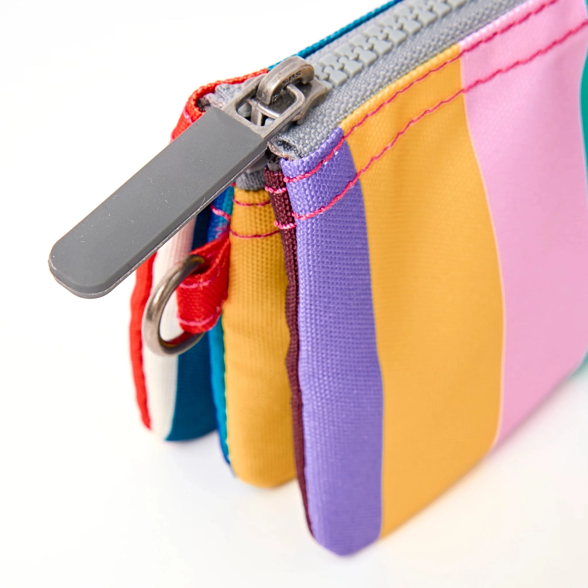 Carnaby Wallet in Wide Multi Stripe - Image 7