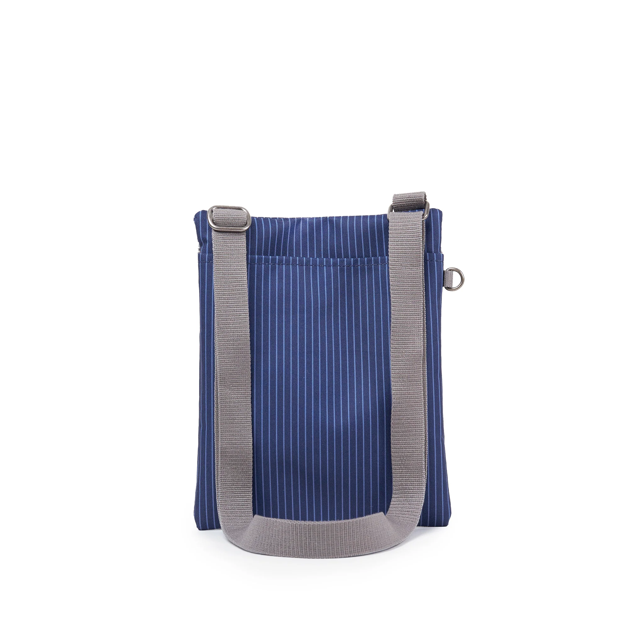 Chelsea B Crossbody Bag in Dark Denim Pin Stripe - Image 3