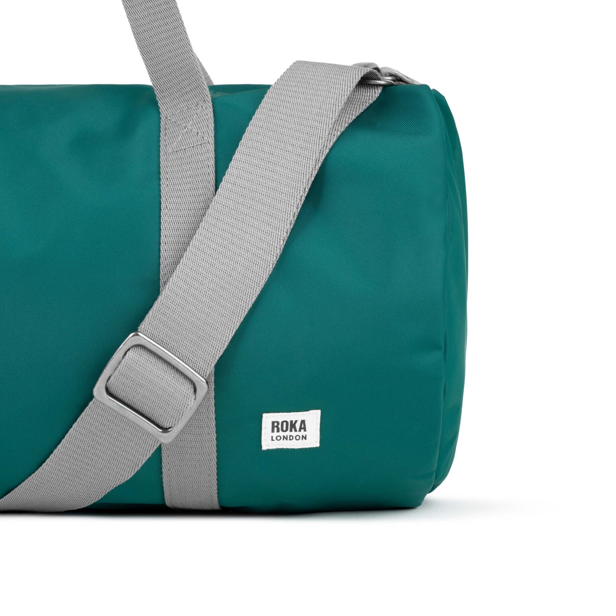City Duffel Bag in Teal - Image 7