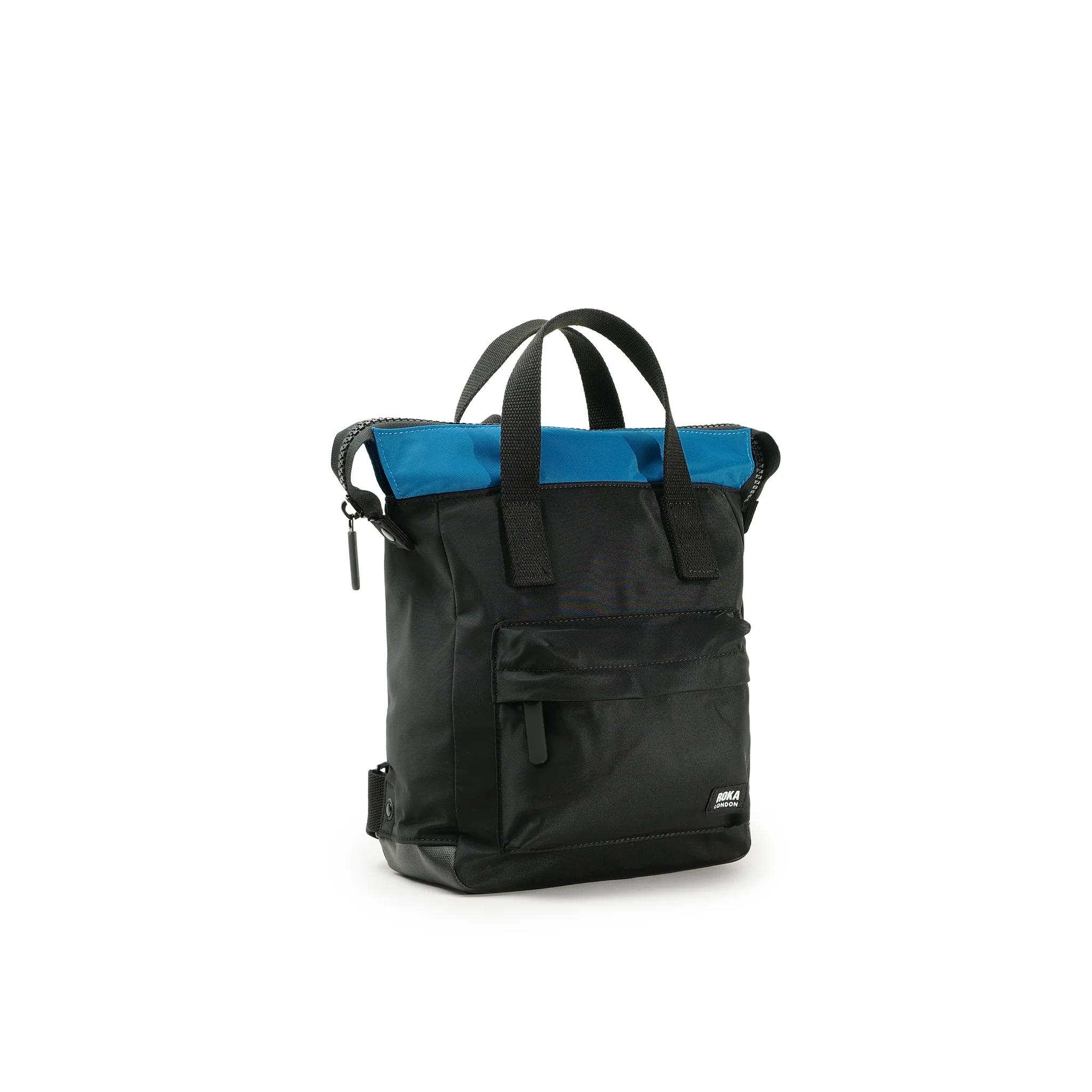Creative Waste Bantry Backpack in Black/Seaport - Image 2