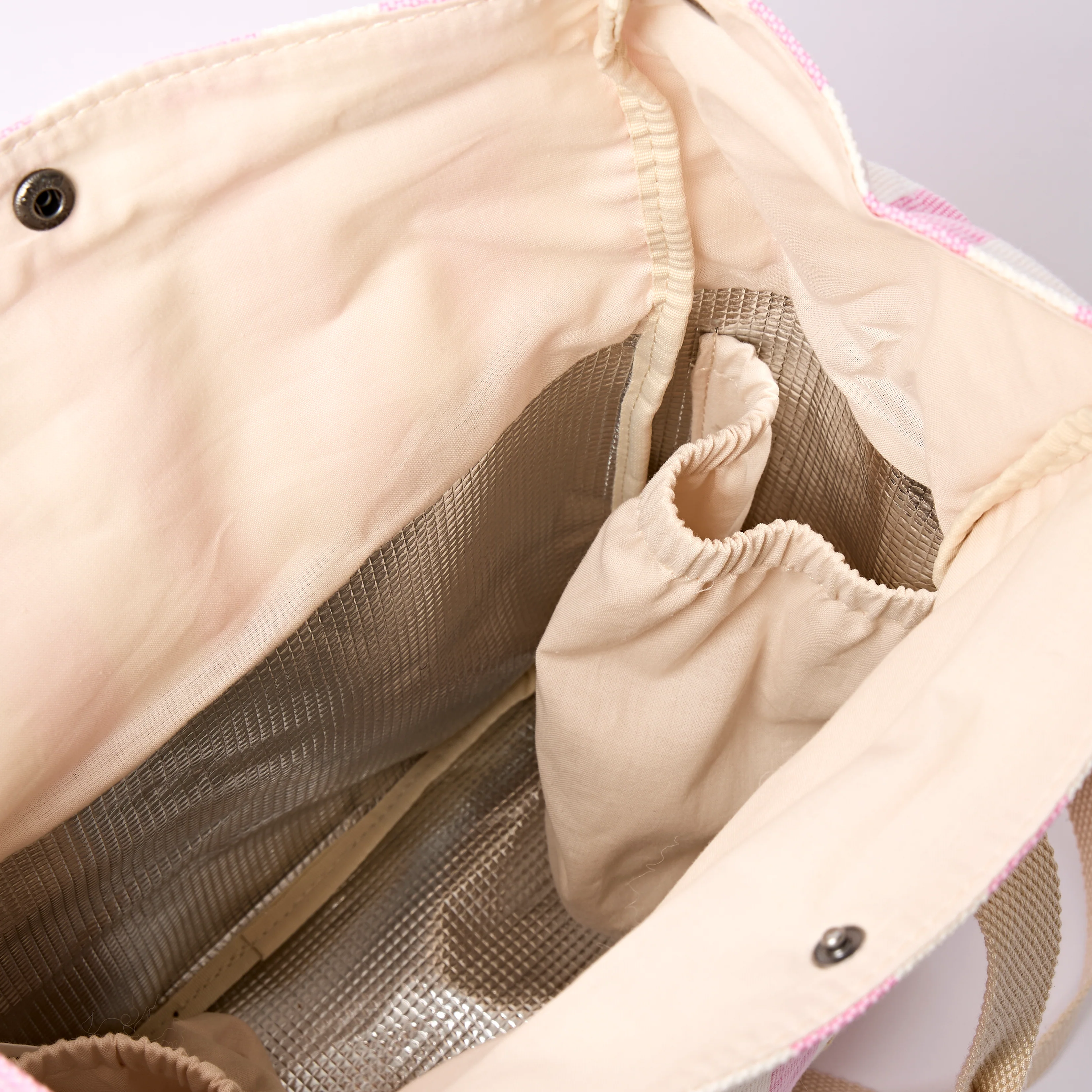 Hampstead Lunch Bag in Sherbet Stripe - Image 4