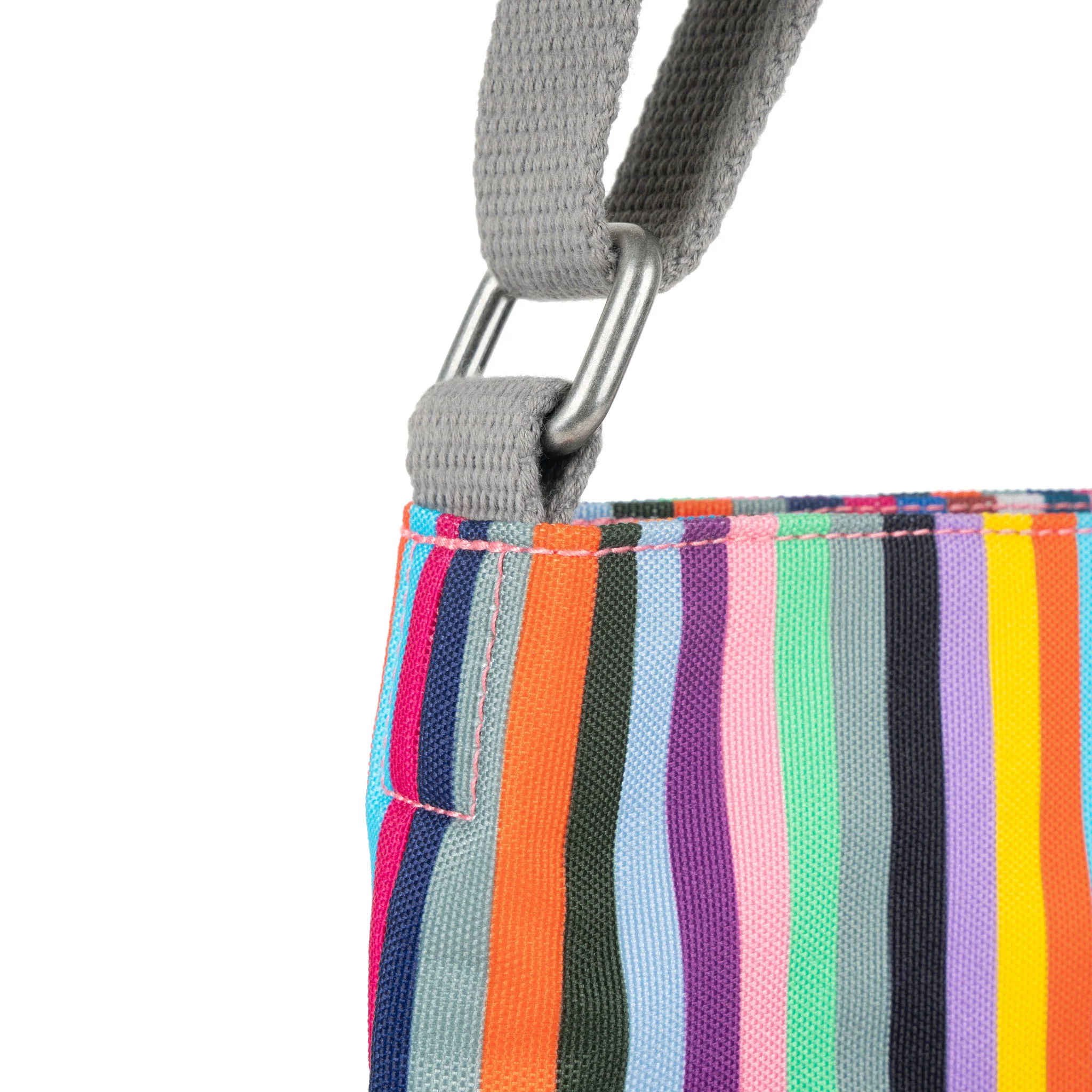 Kennington Crossbody Bag in Multi Stripe - Image 4
