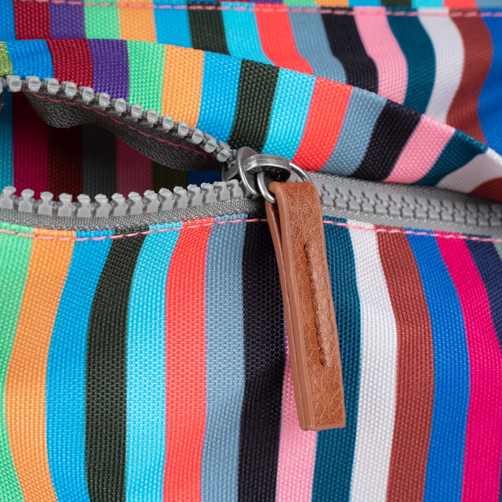 Kennington Crossbody Bag in Multi Stripe - Image 6