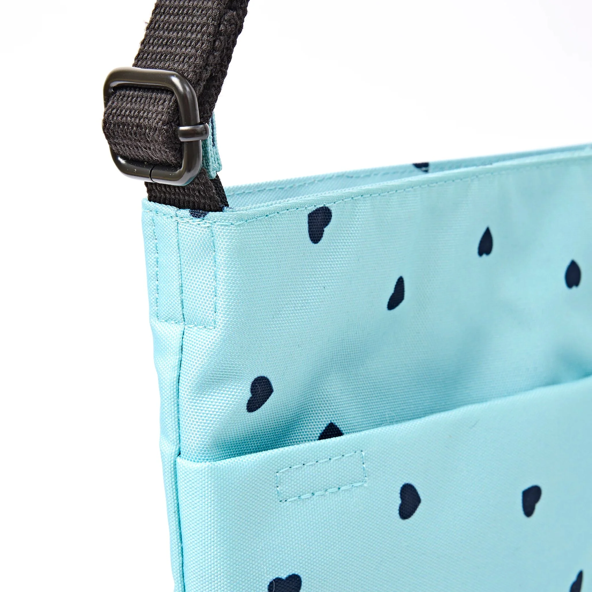 Kennington Crossbody Bag in Heart Print - Image 5