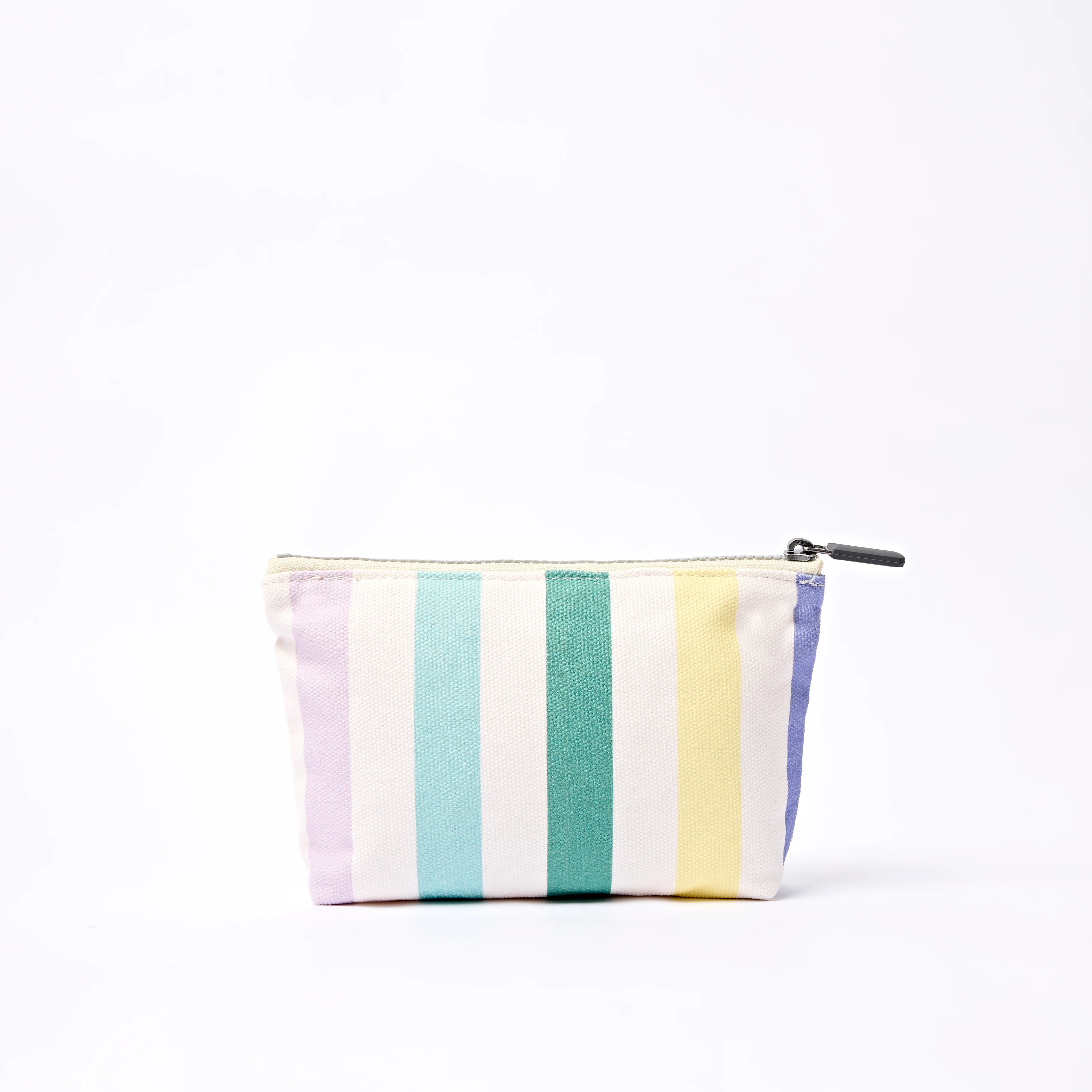 Maida Vale Pouch in Pastel Multi Stripe - Image 11