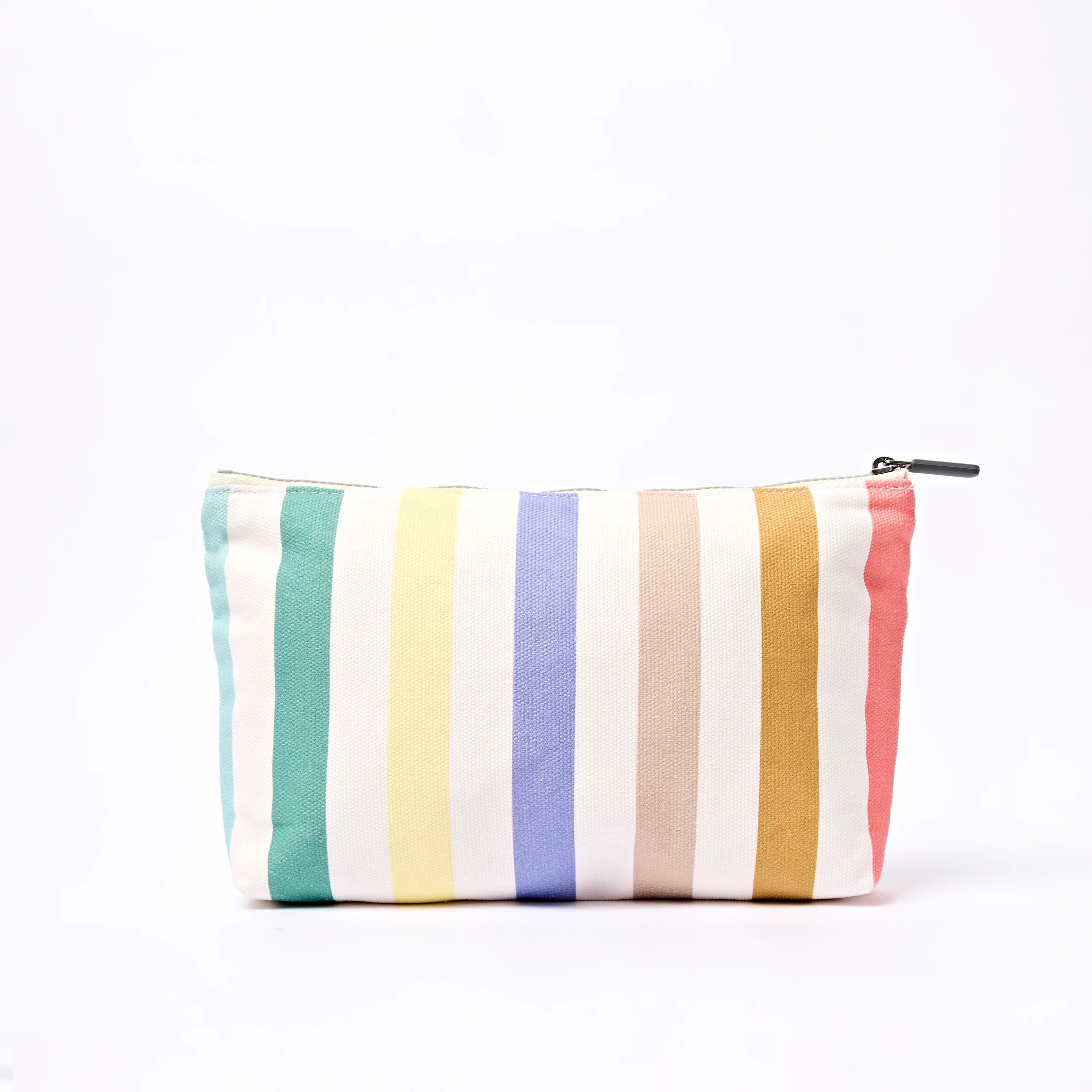 Maida Vale Pouch in Pastel Multi Stripe - Image 4