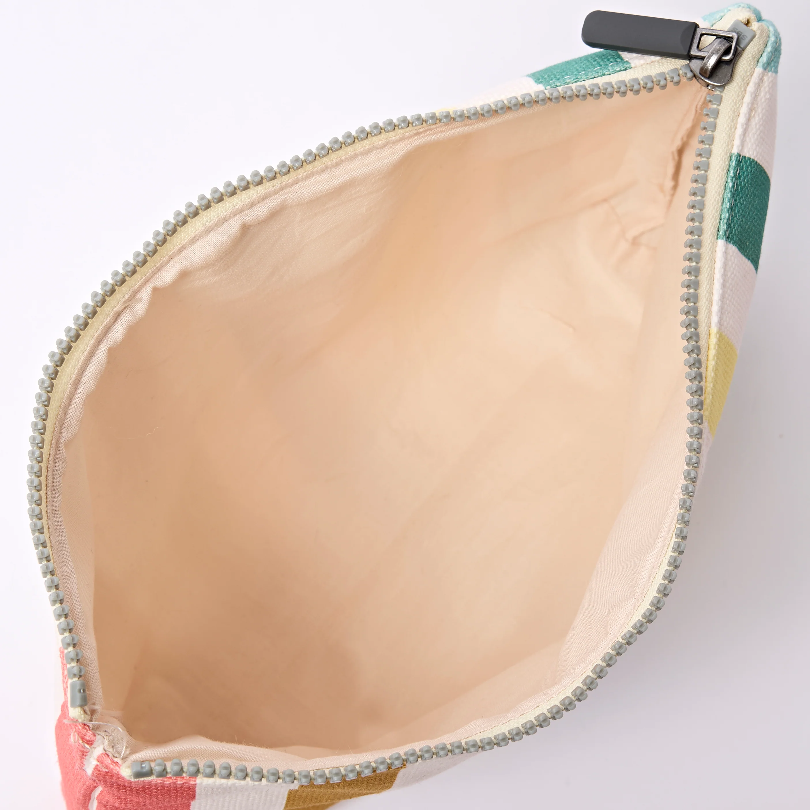 Maida Vale Pouch in Pastel Multi Stripe - Image 5
