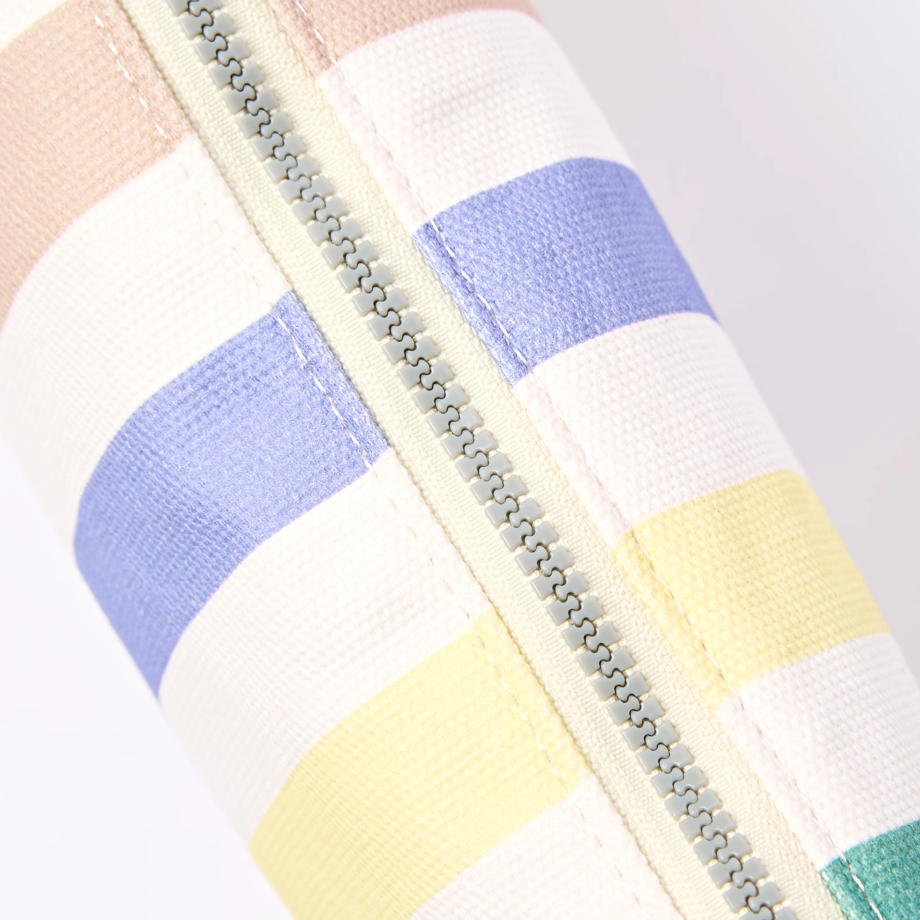 Maida Vale Pouch in Pastel Multi Stripe - Image 7