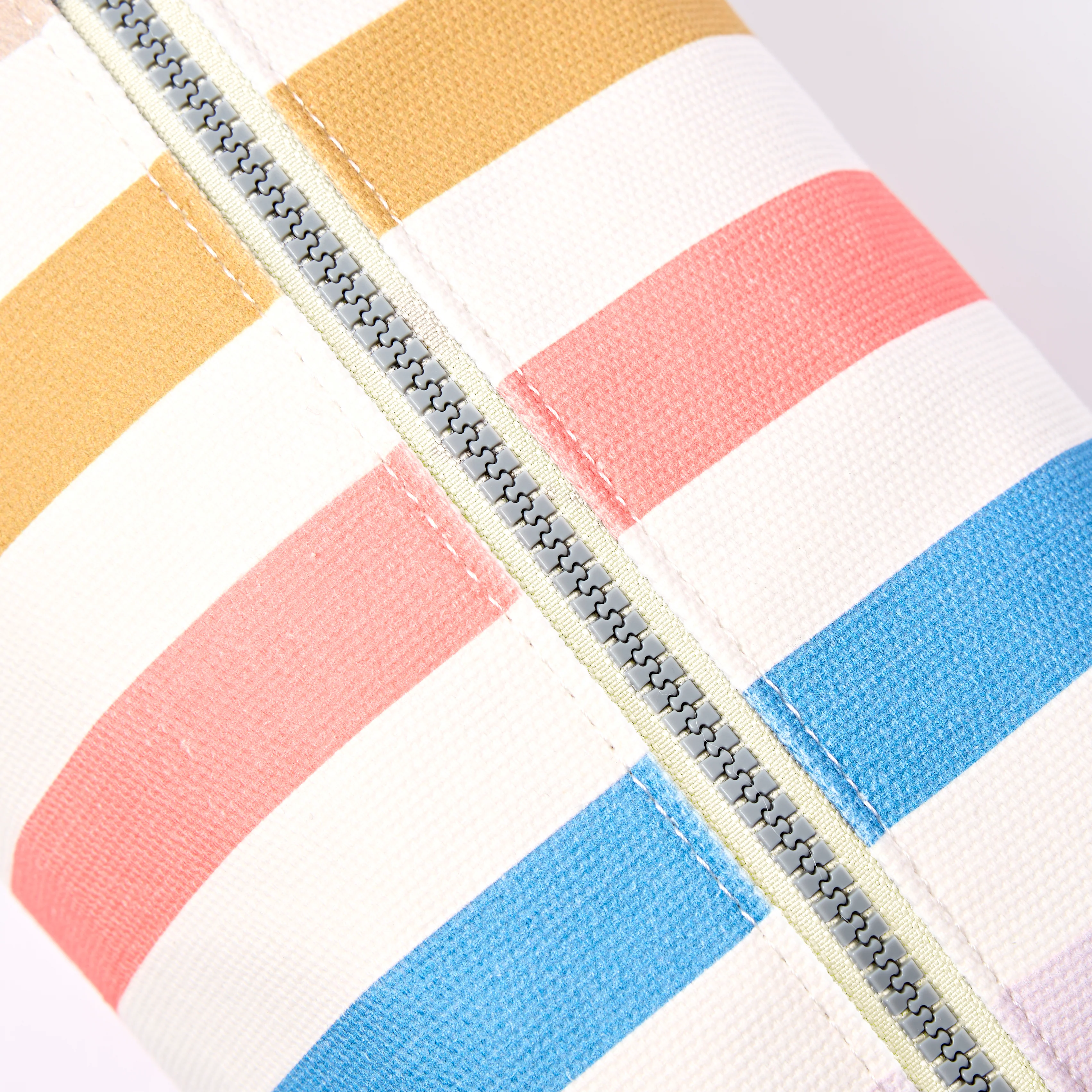 Mayfair Wash Bag in Pastel Multi Stripe - Image 6