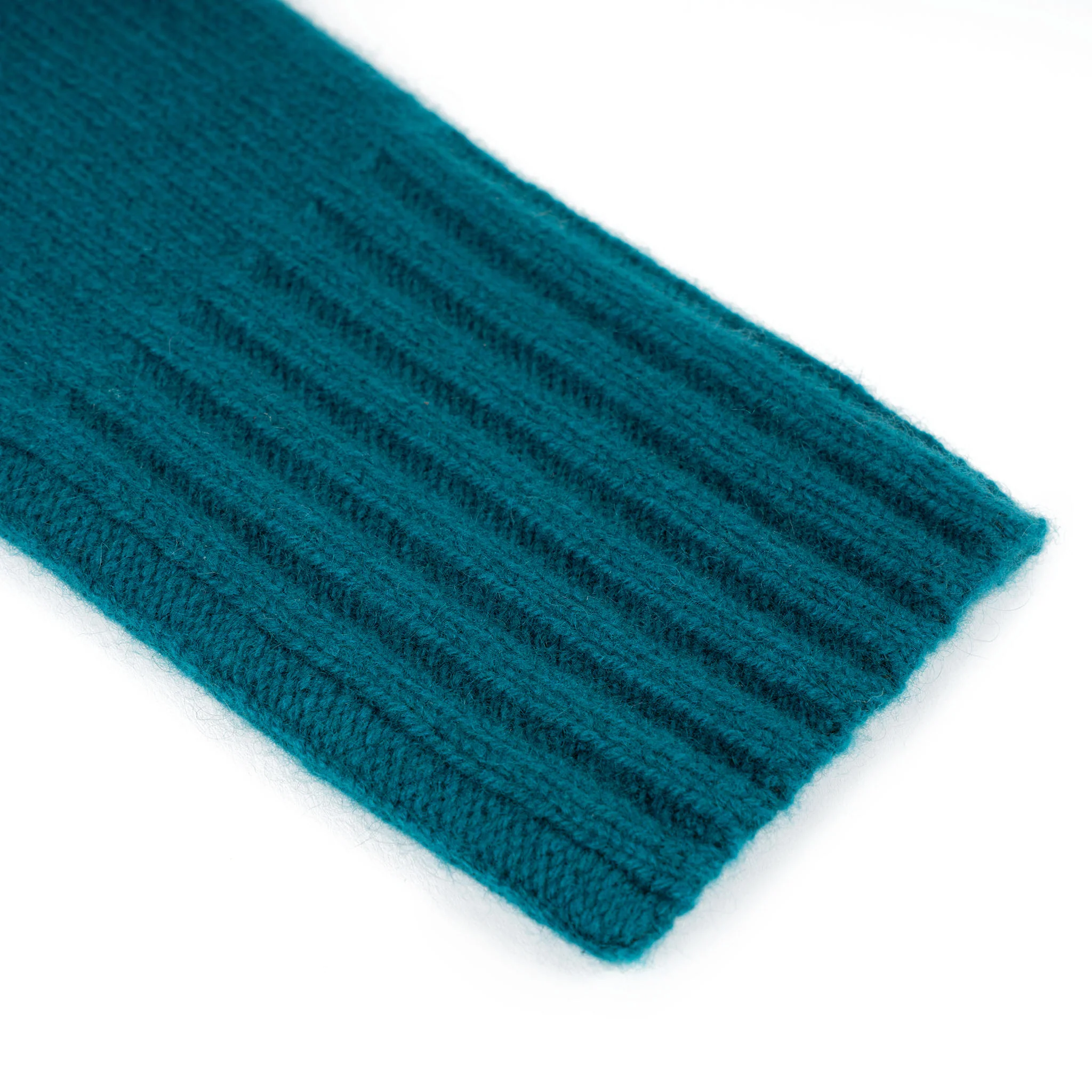 Metropolitan Cashmere Gloves in Teal - Image 4