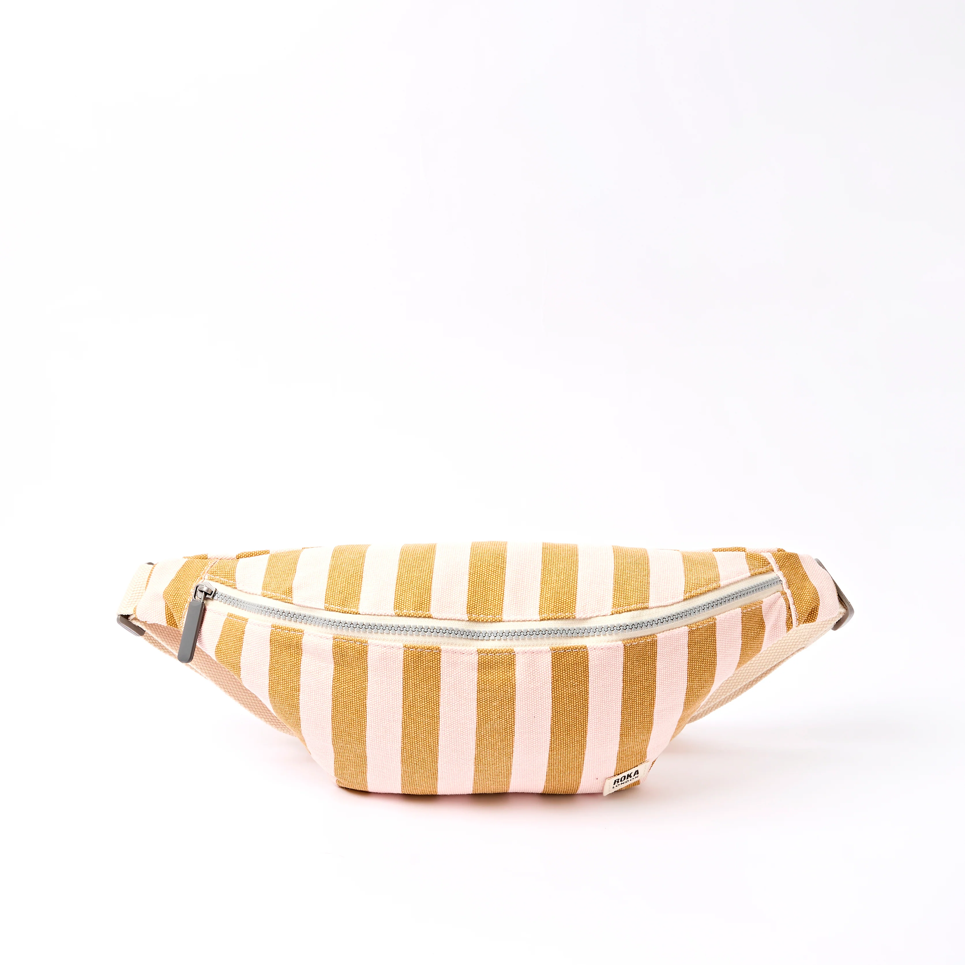 Mill Hill Crossbody Bag in Rose Gold Stripe