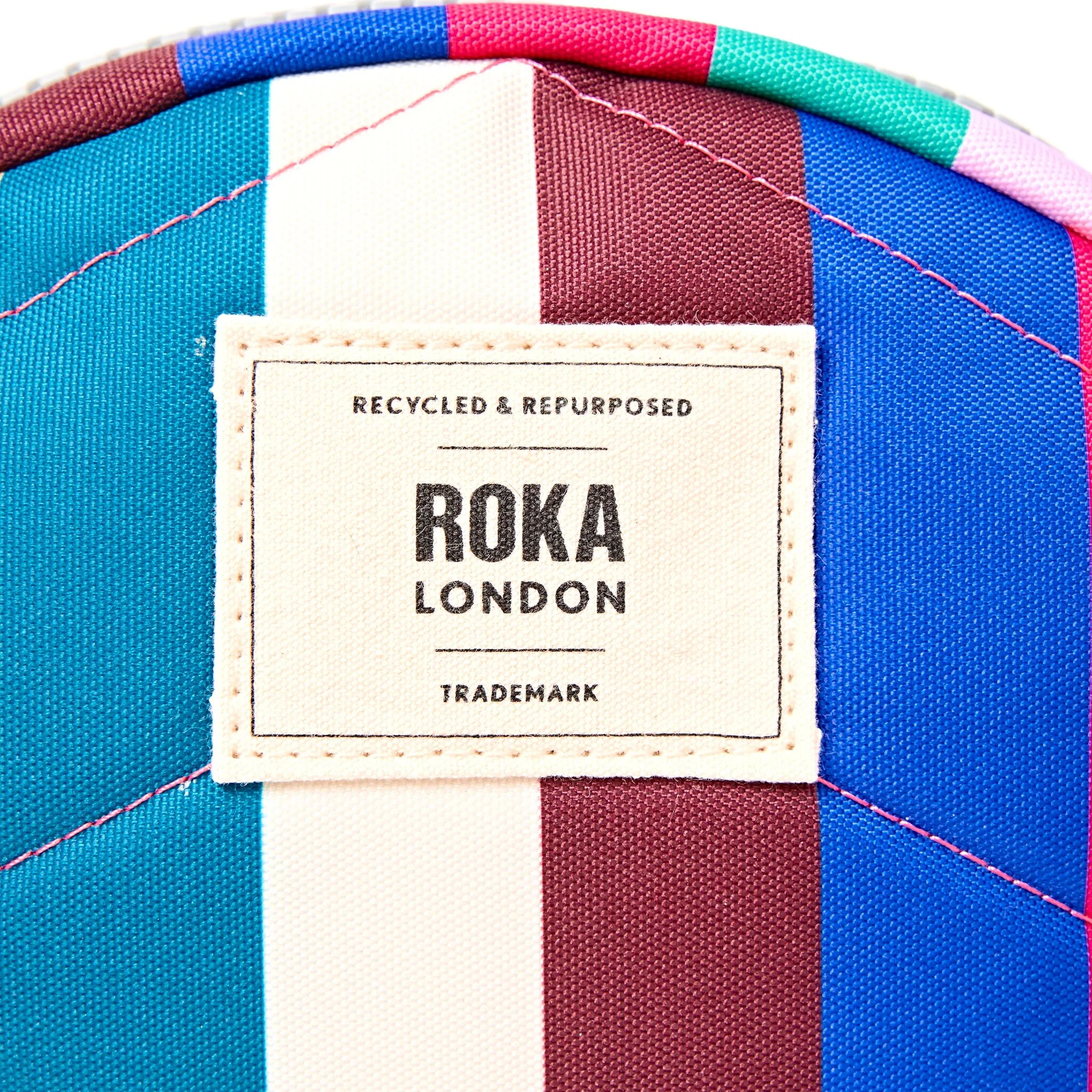Paddington Crossbody Bag in Wide Multi Stripe - Image 3