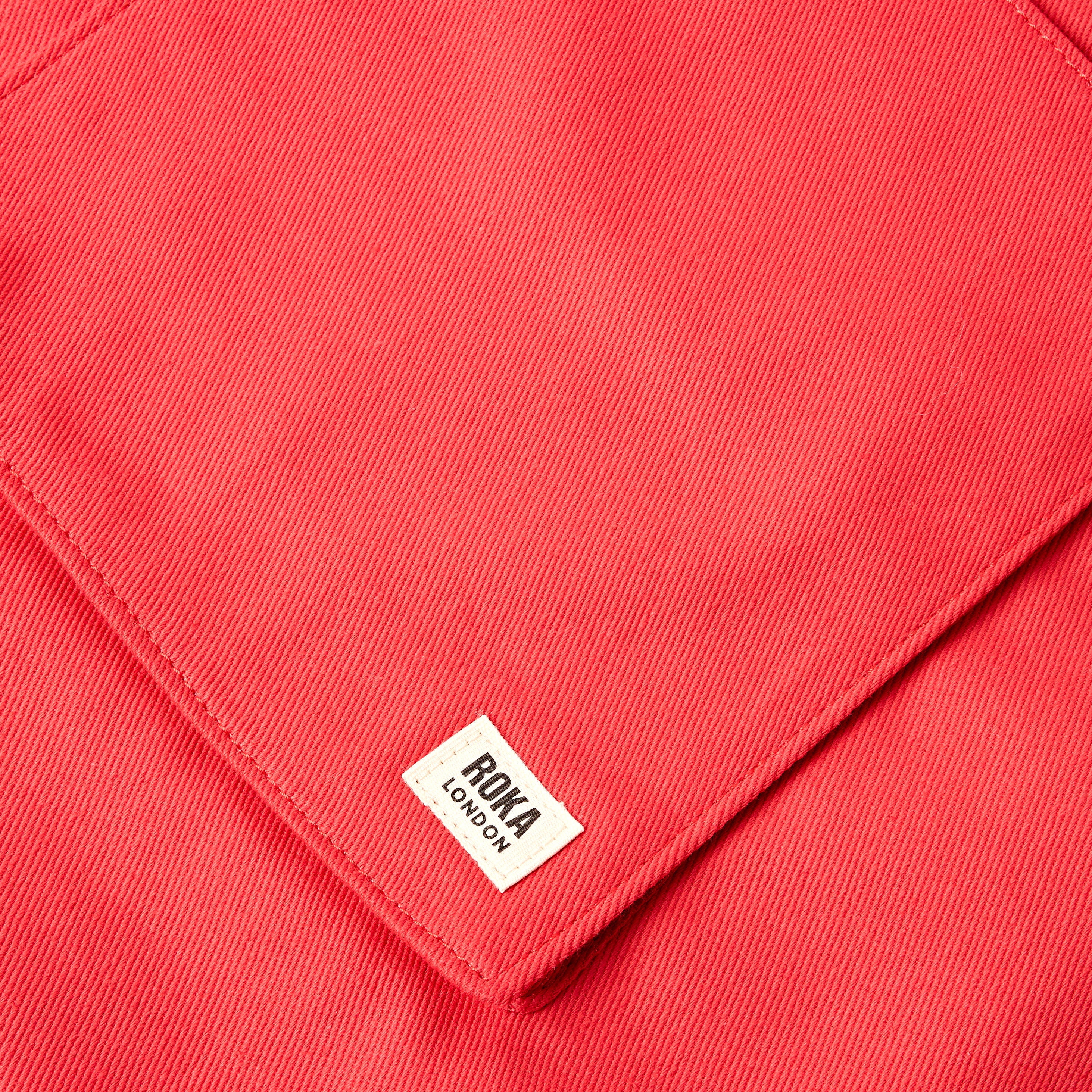 Portobello Tote Bag in Scarlet - Image 7