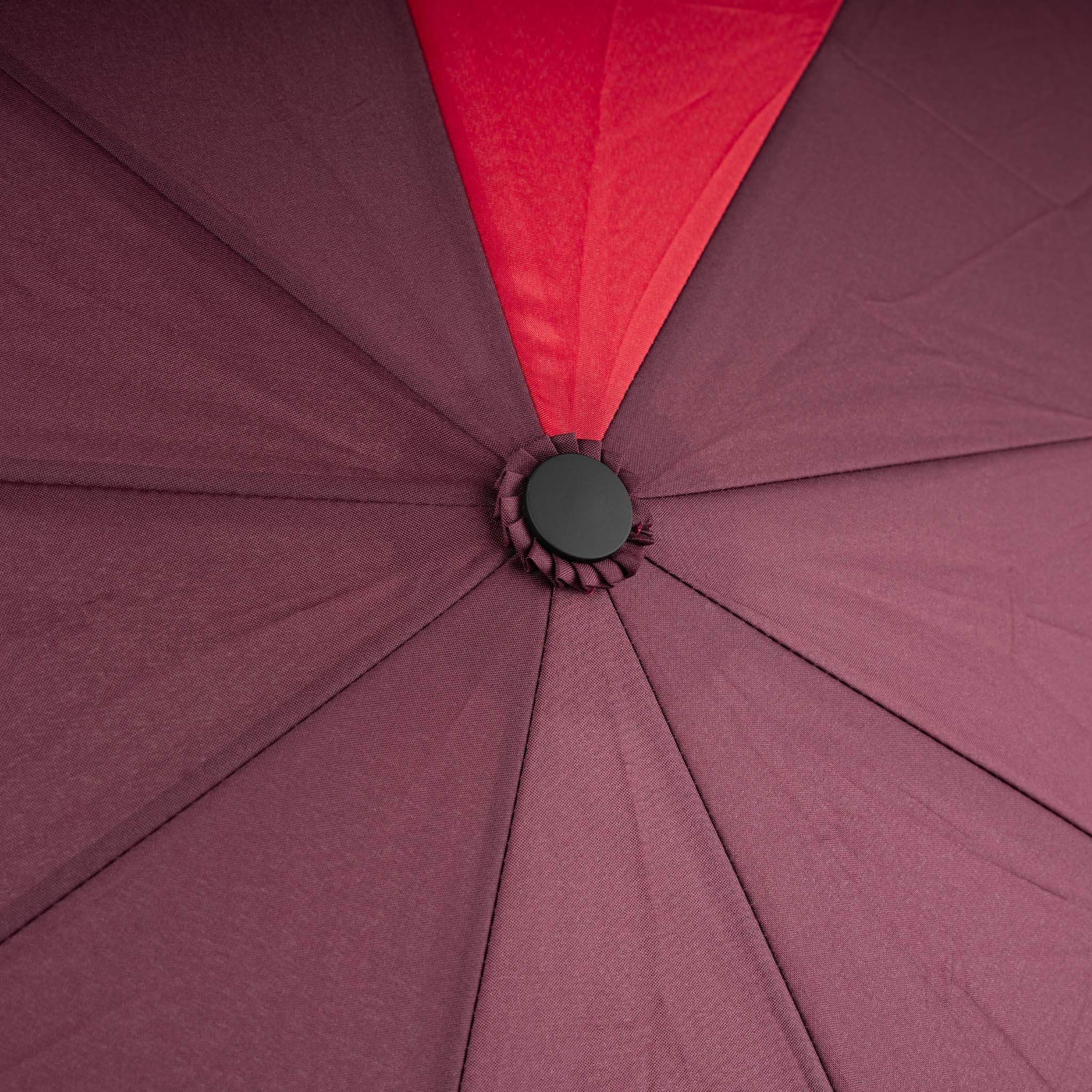 Waterloo Umbrella in Plum/Cranberry - Image 4