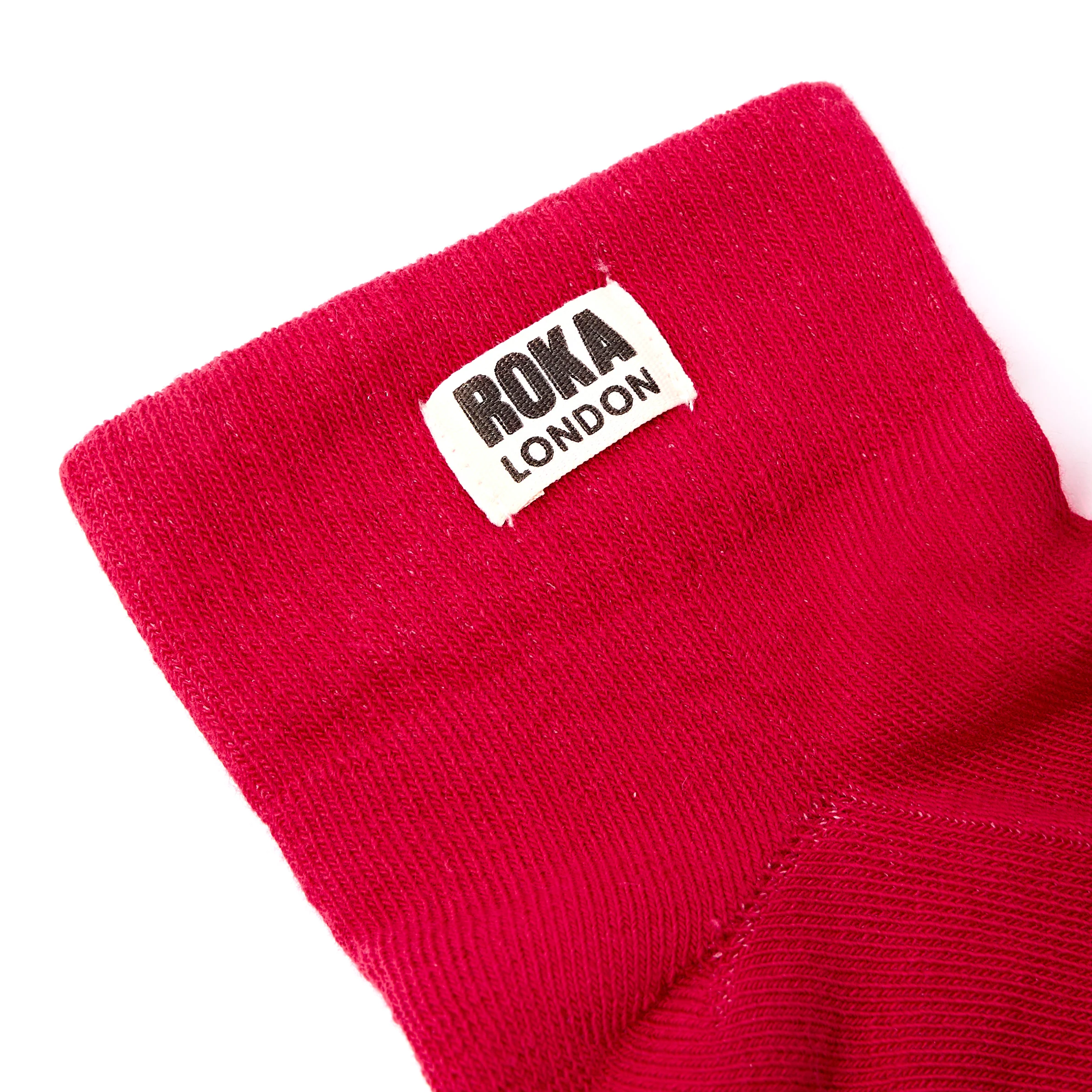 Wembley Ankle Socks for Women in Scarlet - Image 2