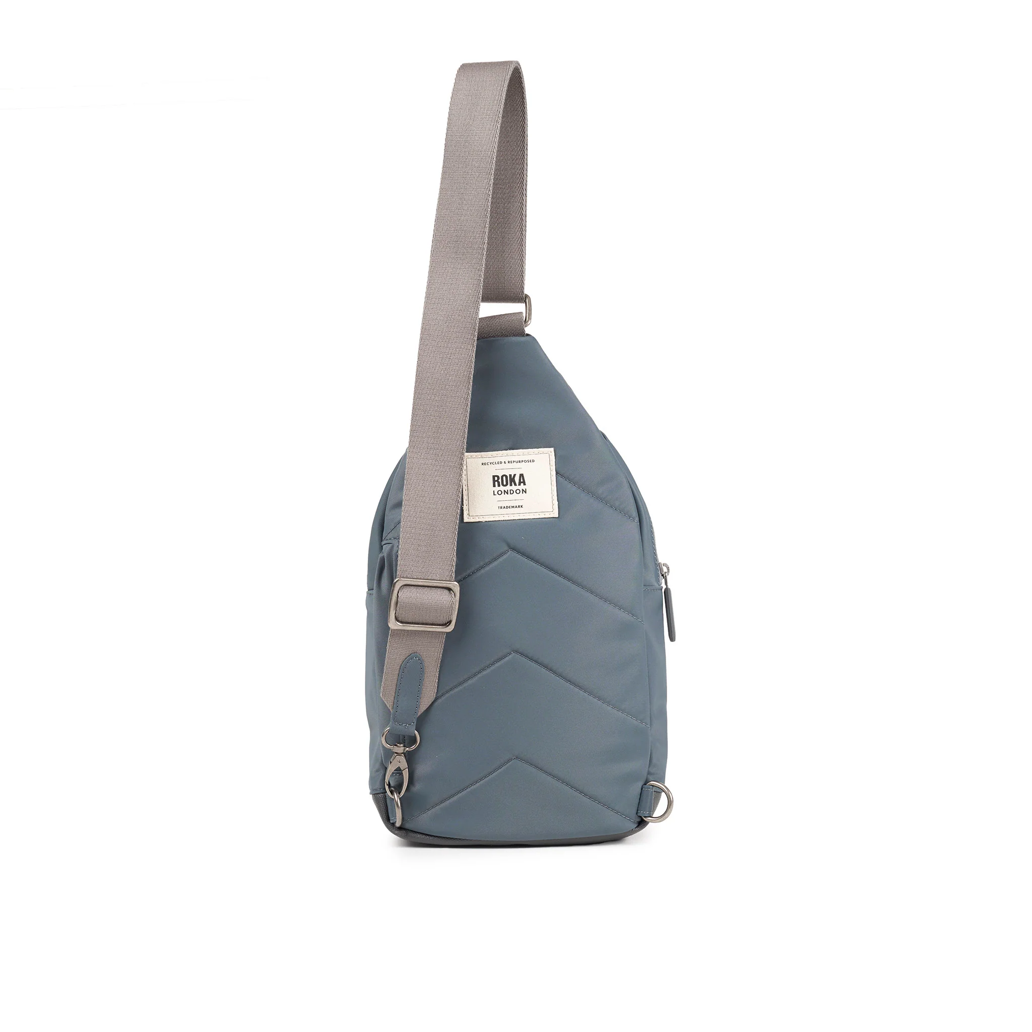 Willesden Sling Bag in Grey Tonal - Image 3