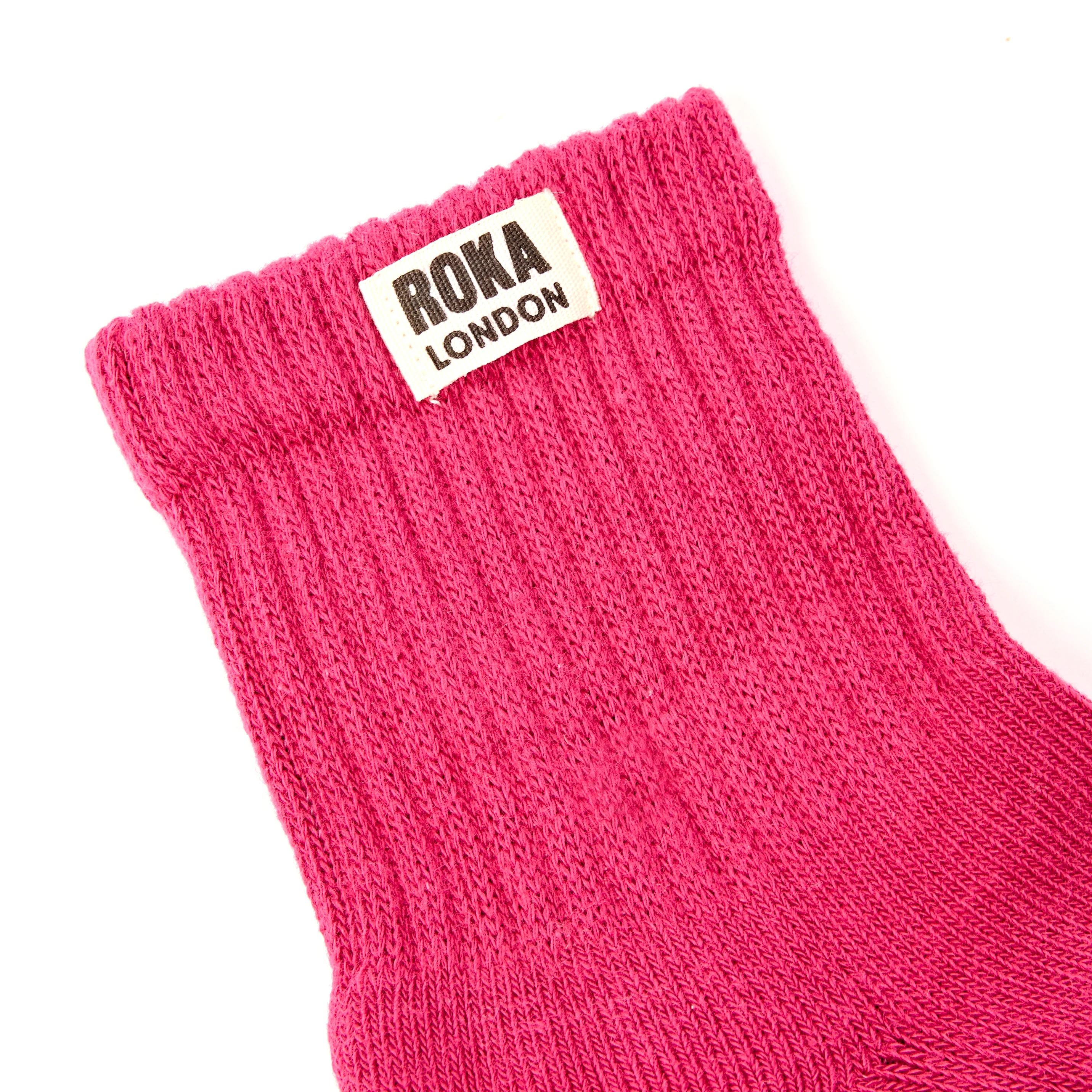 Windsor Crew Socks for Women in Granita Red - Image 2